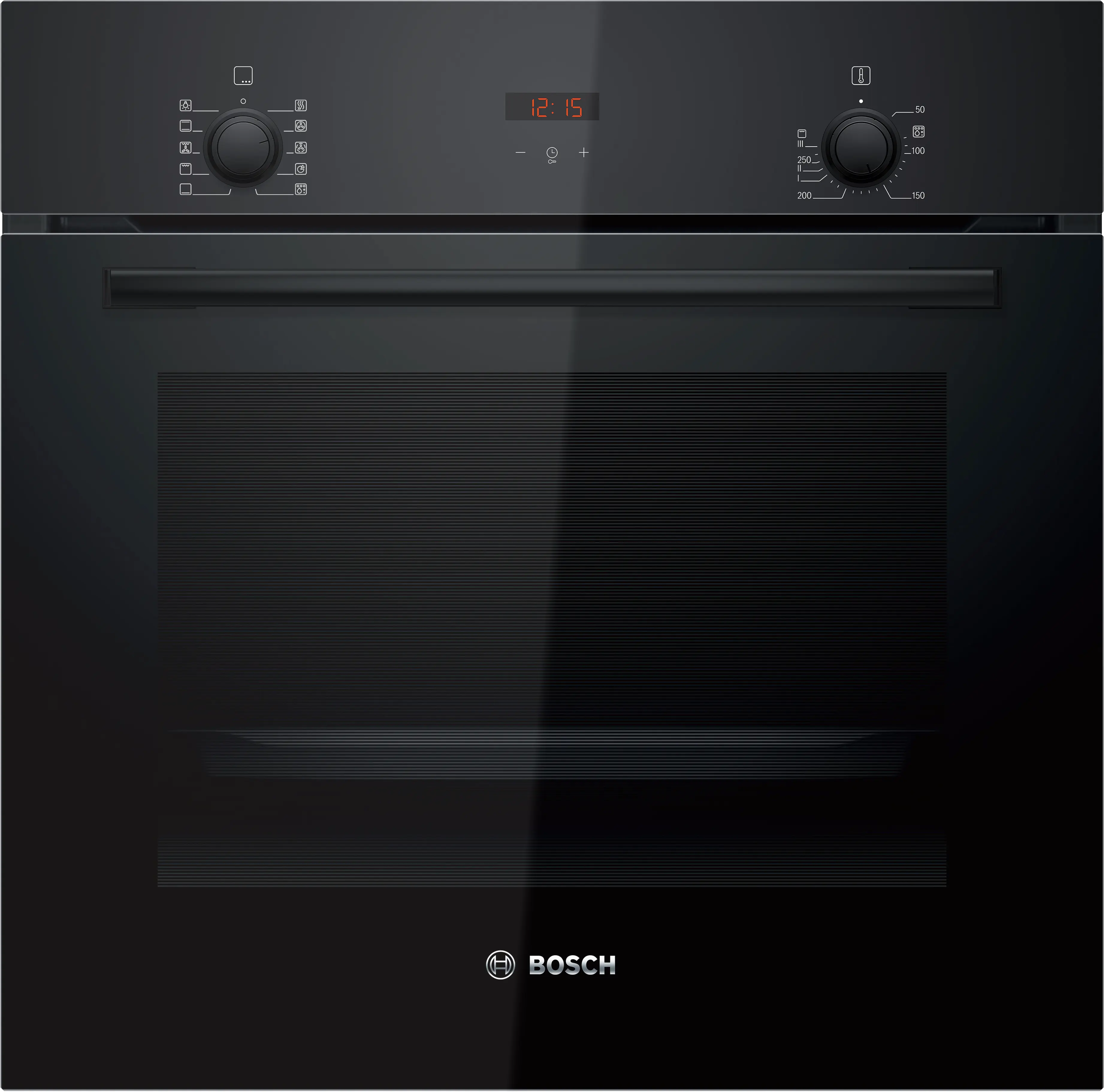 Bosch HBF512BB1T Built-In Electric Oven 60cm Serie2 66Lit Full Black
